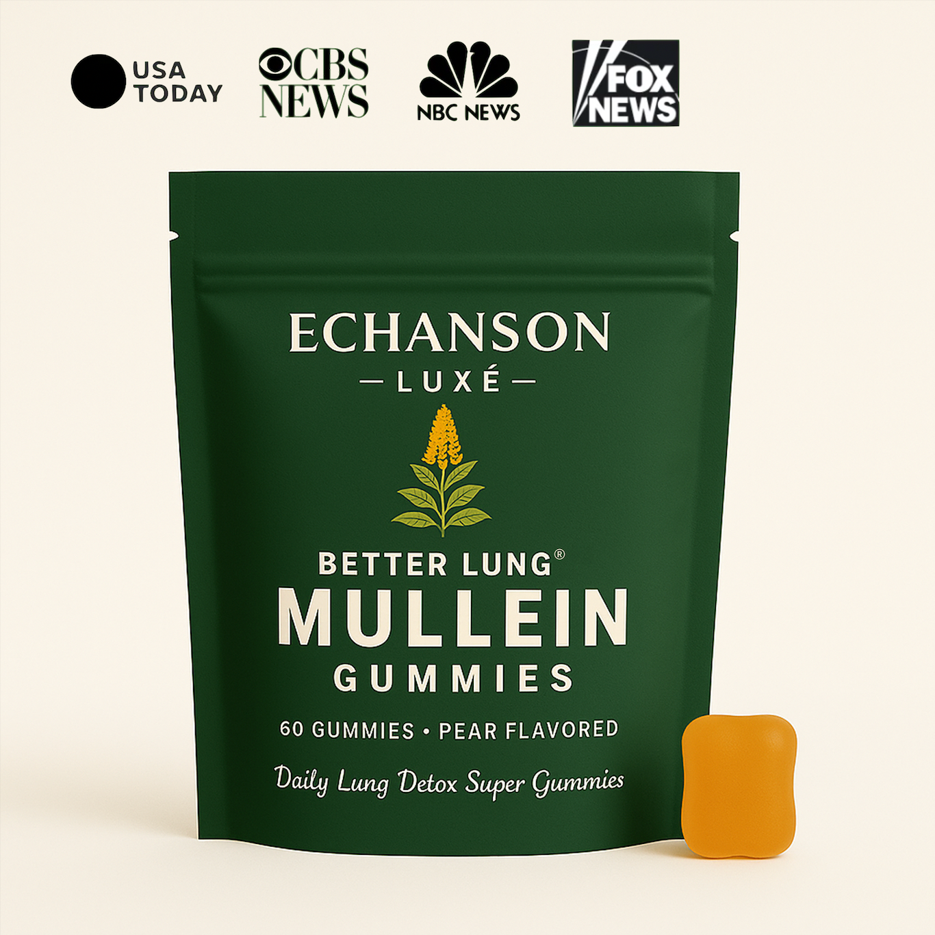 BetterLung® Mullein Gummies